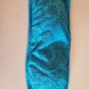 Floral Lace Teal Bra